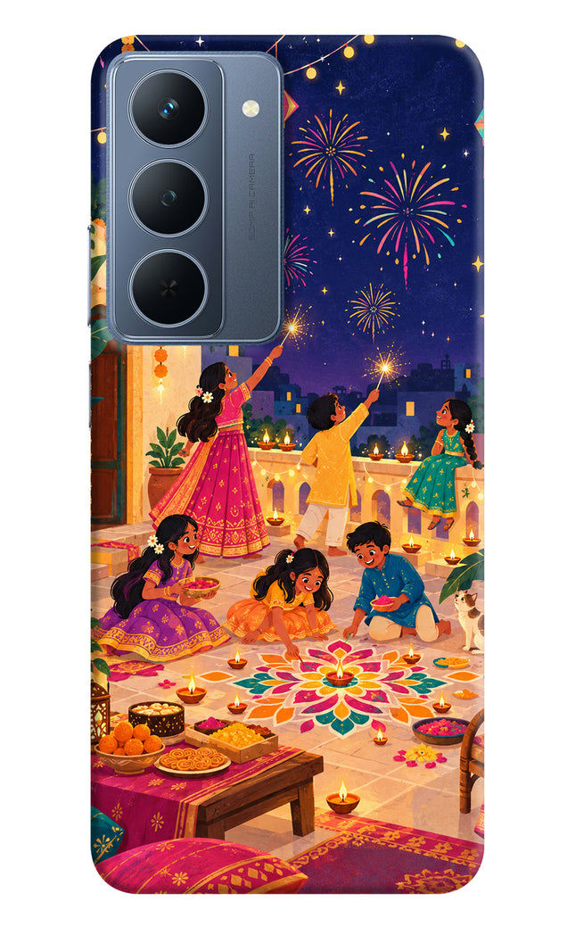 Diwali Night Realme P3x 5G Hard Case Back Cover by Casekaro