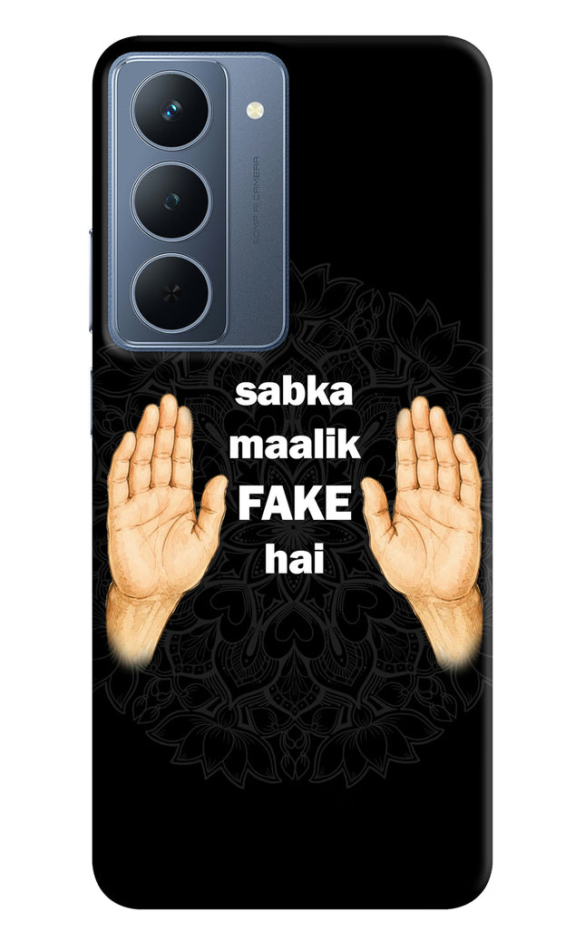 Sabka Malik Fake Realme P3x 5G Hard Case Back Cover by Casekaro
