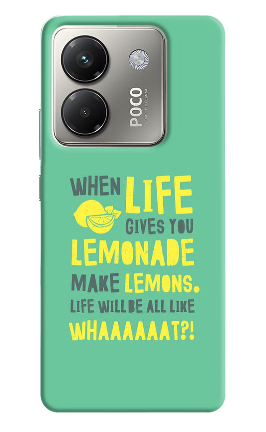 Quote Poco M7 Pro 5G Back Cover