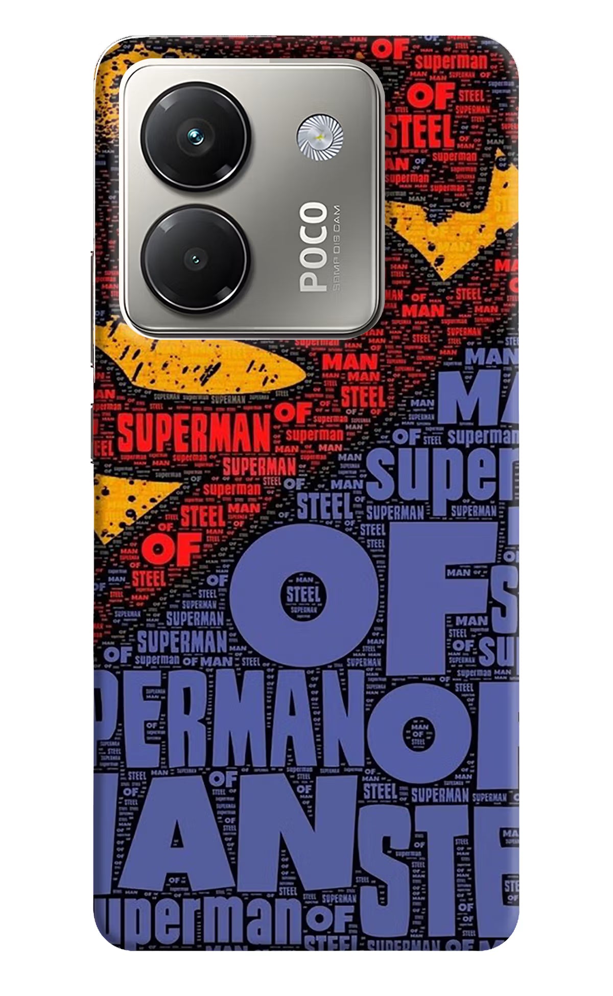 Superman Poco M7 Pro 5G Back Cover