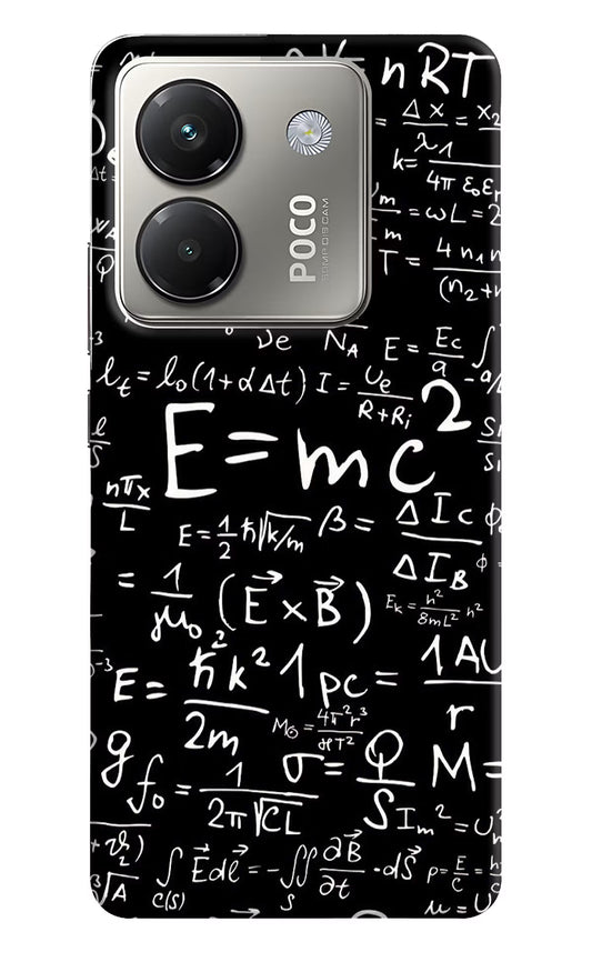 Physics Formula Poco M7 Pro 5G Back Cover