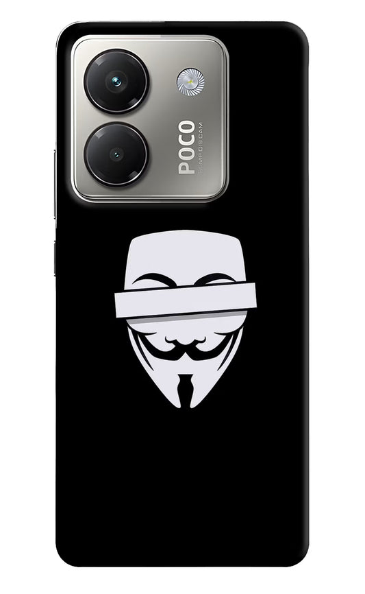Anonymous Face Poco M7 Pro 5G Back Cover