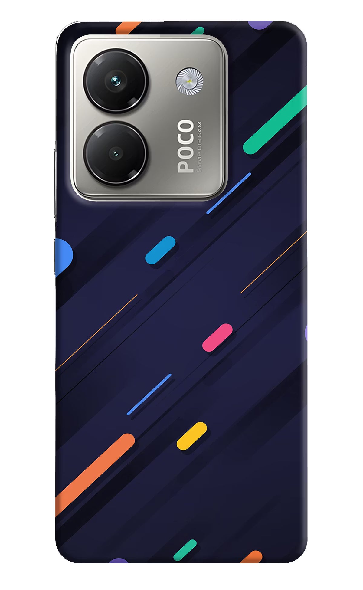 Abstract Design Poco M7 Pro 5G Back Cover