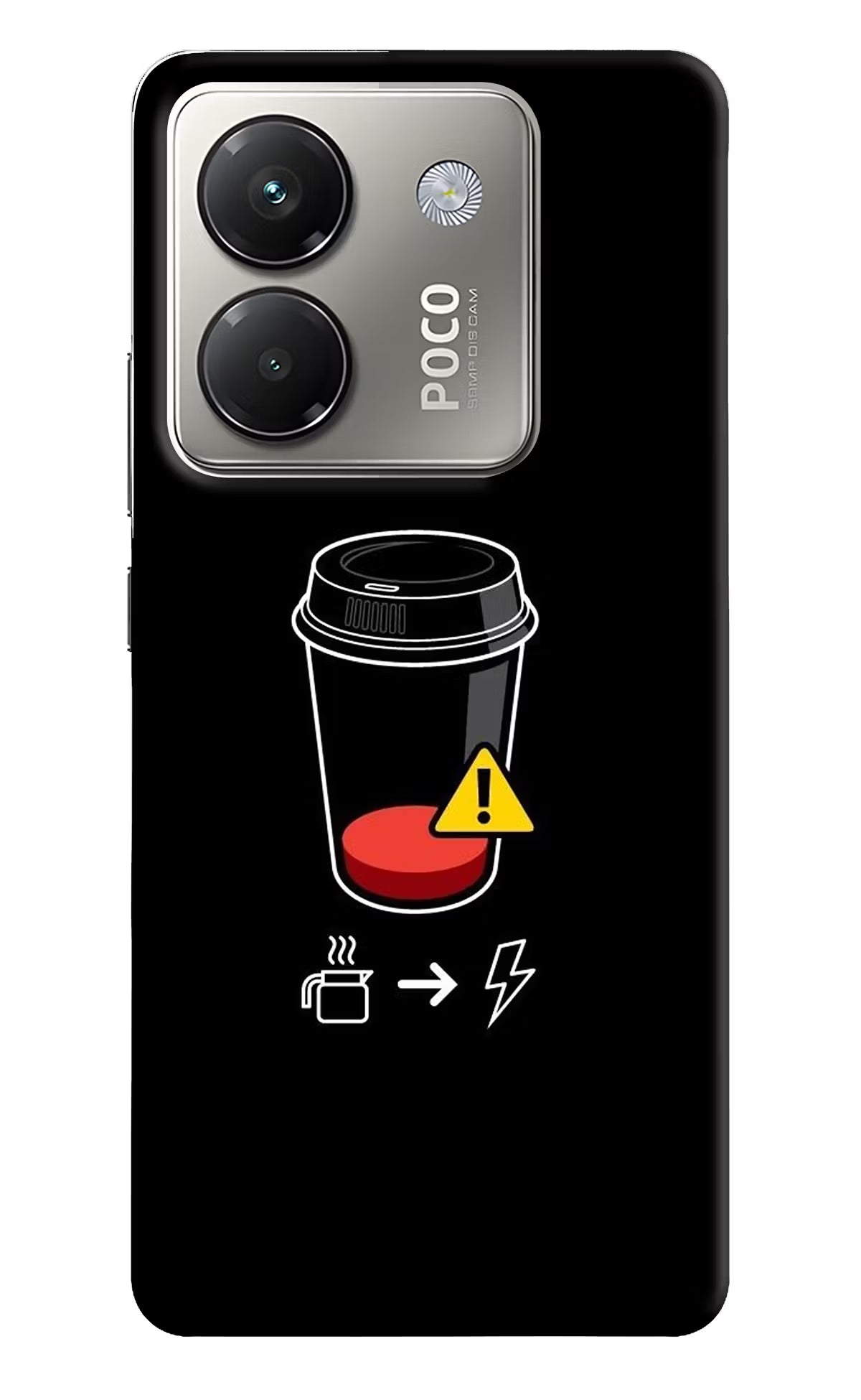 Coffee Poco M7 Pro 5G Back Cover