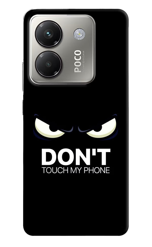 Don'T Touch My Phone Poco M7 Pro 5G Back Cover