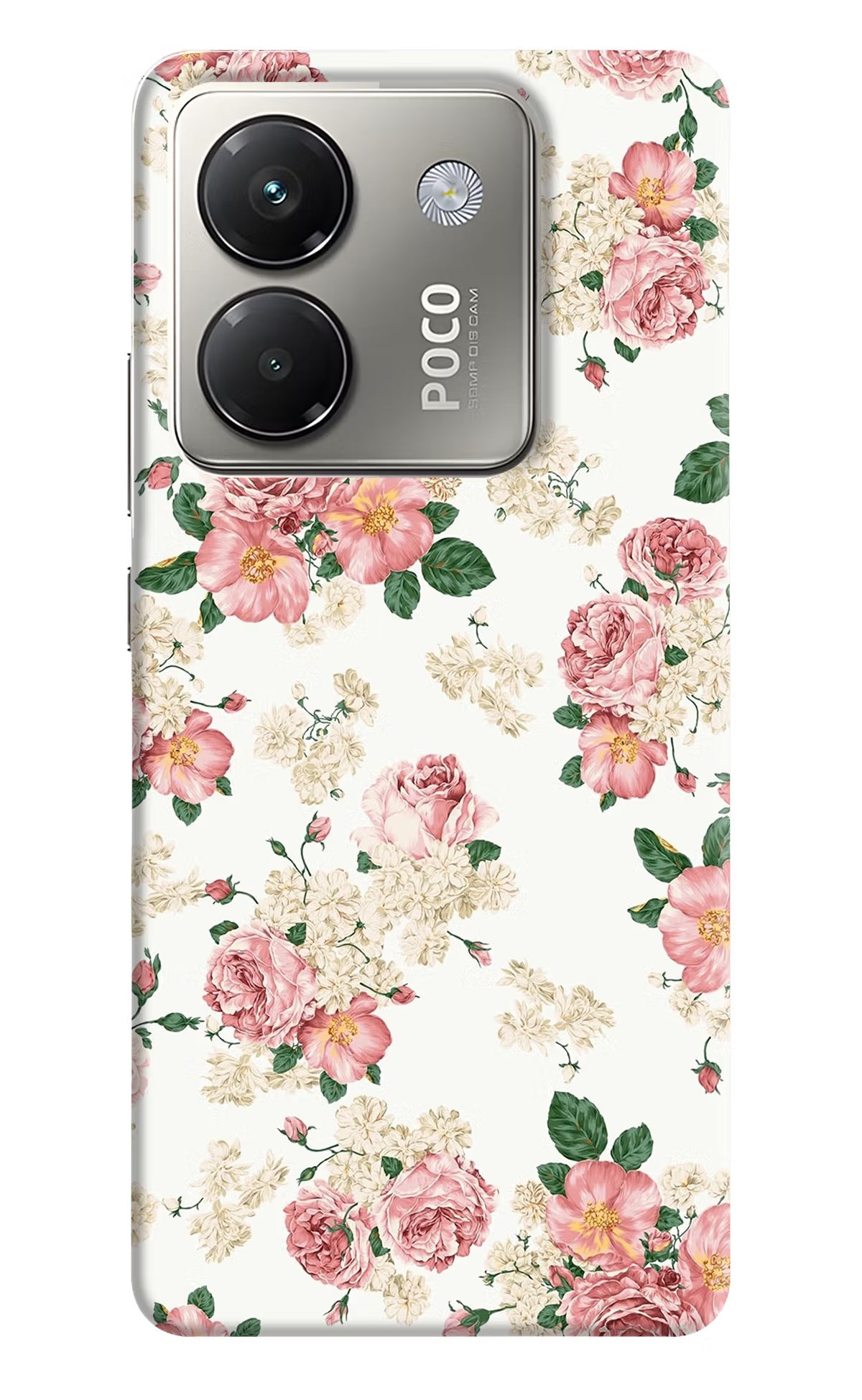 Flowers Poco M7 Pro 5G Back Cover
