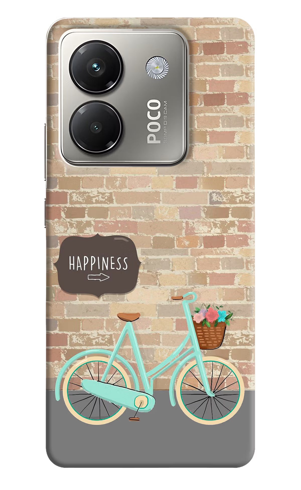 Happiness Artwork Poco M7 Pro 5G Back Cover