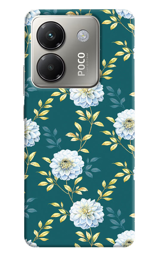 Flowers Poco M7 Pro 5G Back Cover