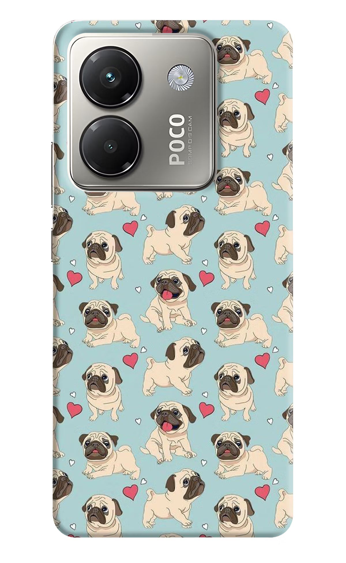 Pug Dog Poco M7 Pro 5G Back Cover