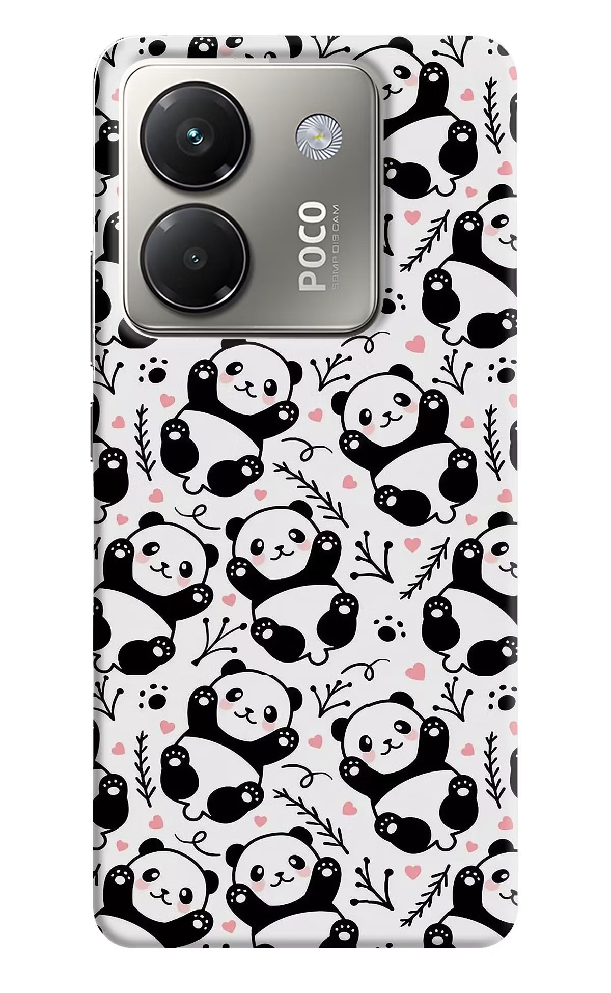 Cute Panda Poco M7 Pro 5G Back Cover