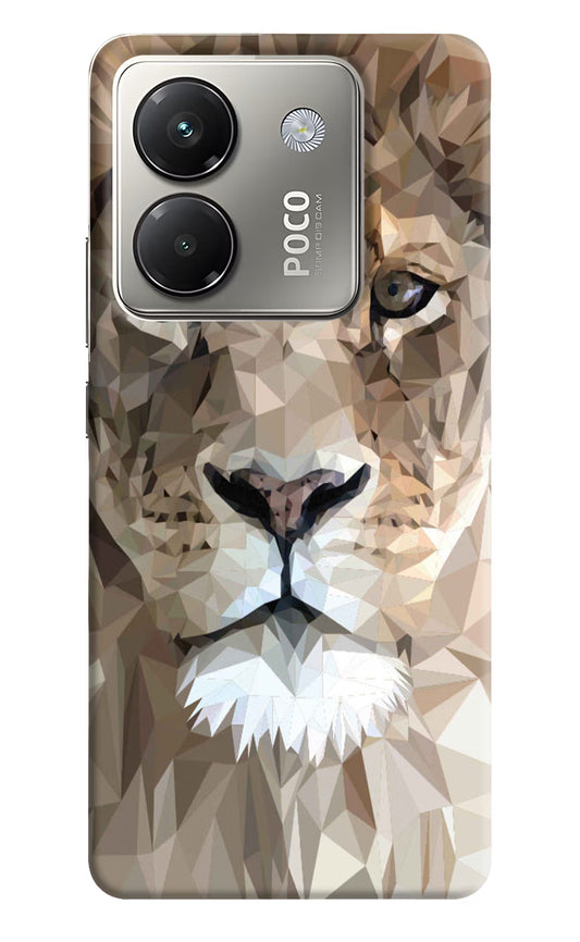 Lion Art Poco M7 Pro 5G Back Cover