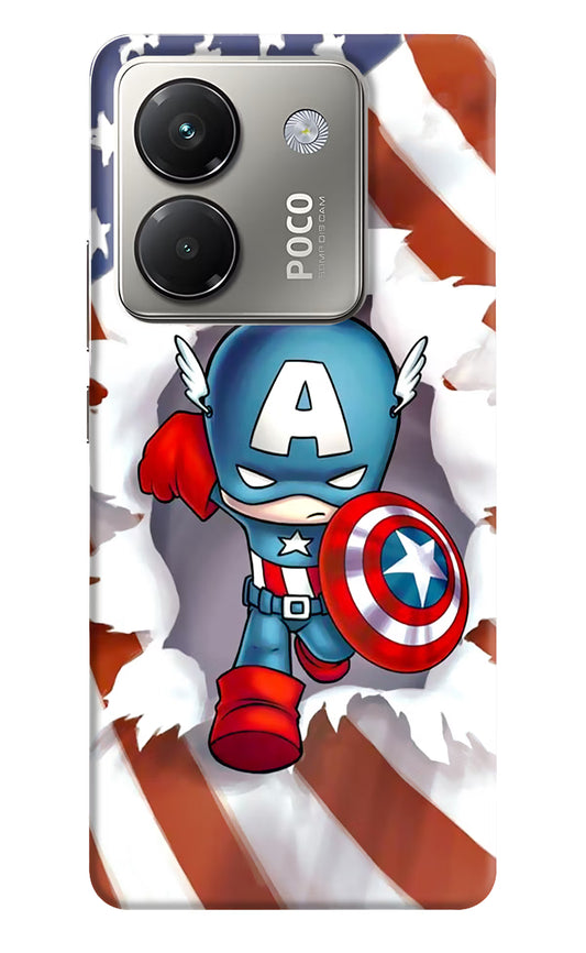 Captain America Poco M7 Pro 5G Back Cover