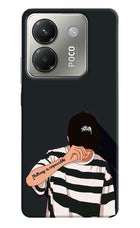 Aesthetic Boy Poco M7 Pro 5G Hard Case Back Cover by Casekaro