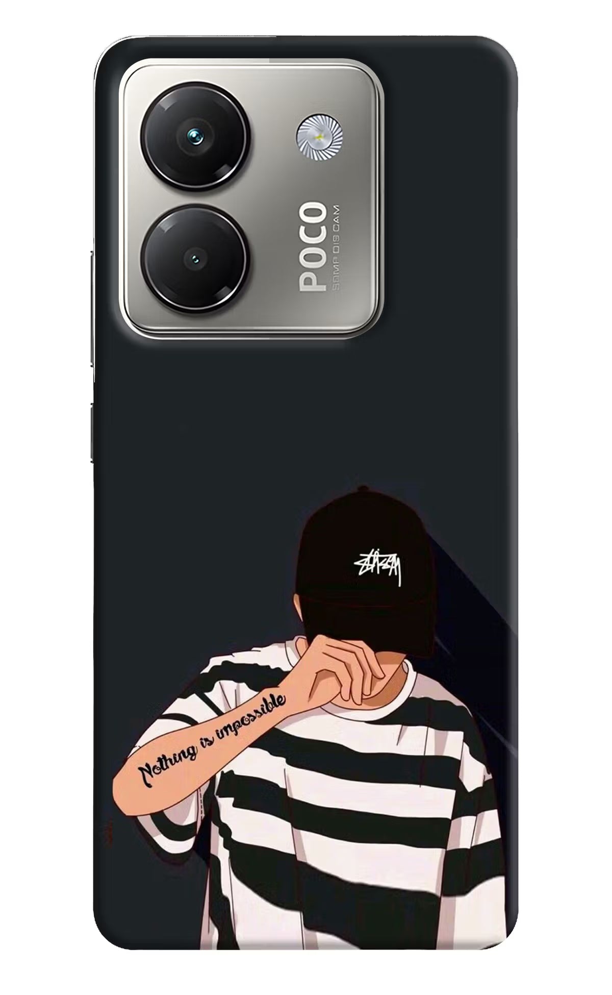 Aesthetic Boy Poco M7 Pro 5G Back Cover