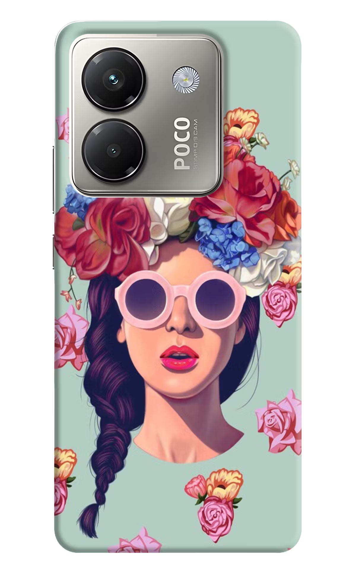 Pretty Girl Poco M7 Pro 5G Back Cover