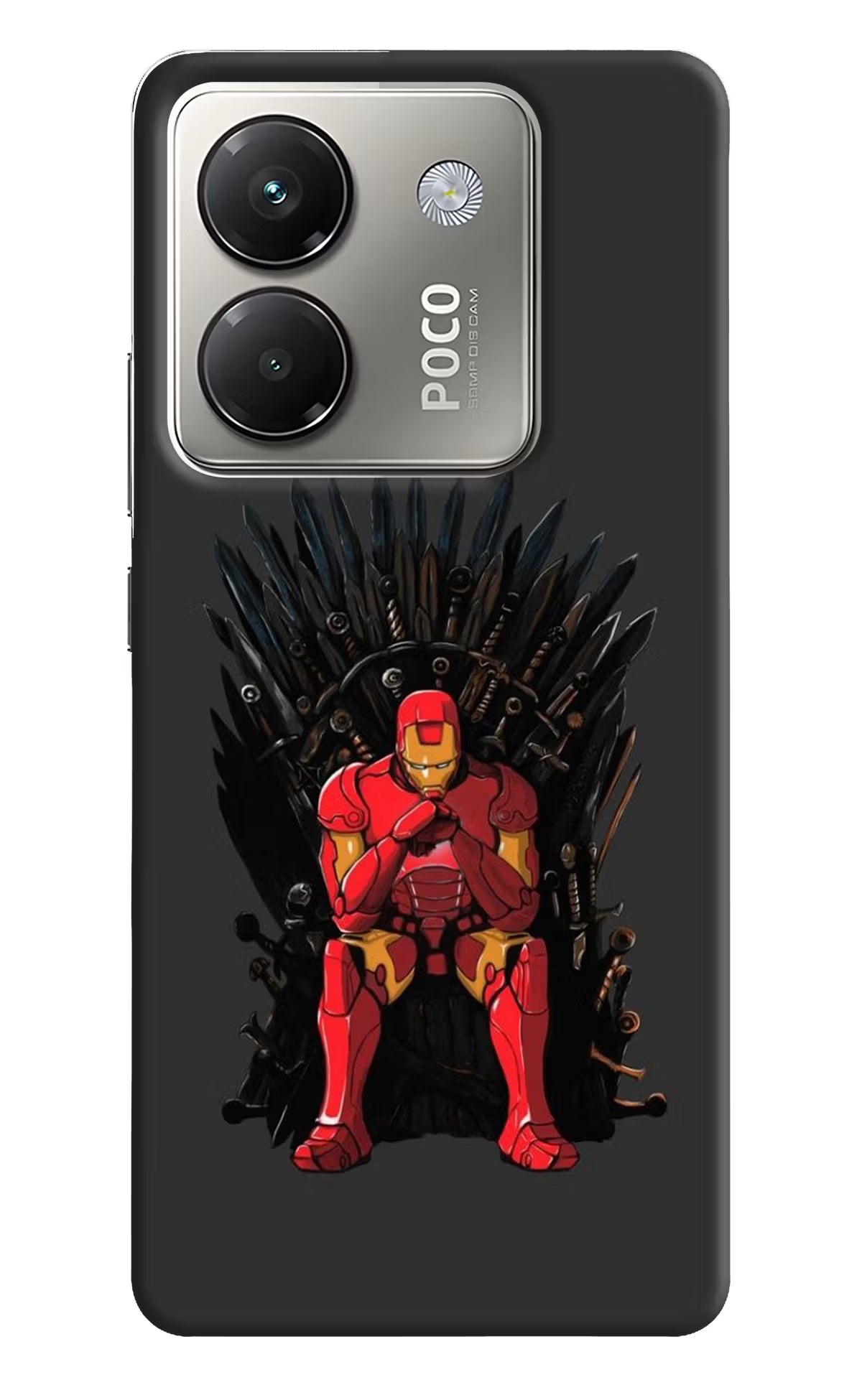 Ironman Throne Poco M7 Pro 5G Back Cover