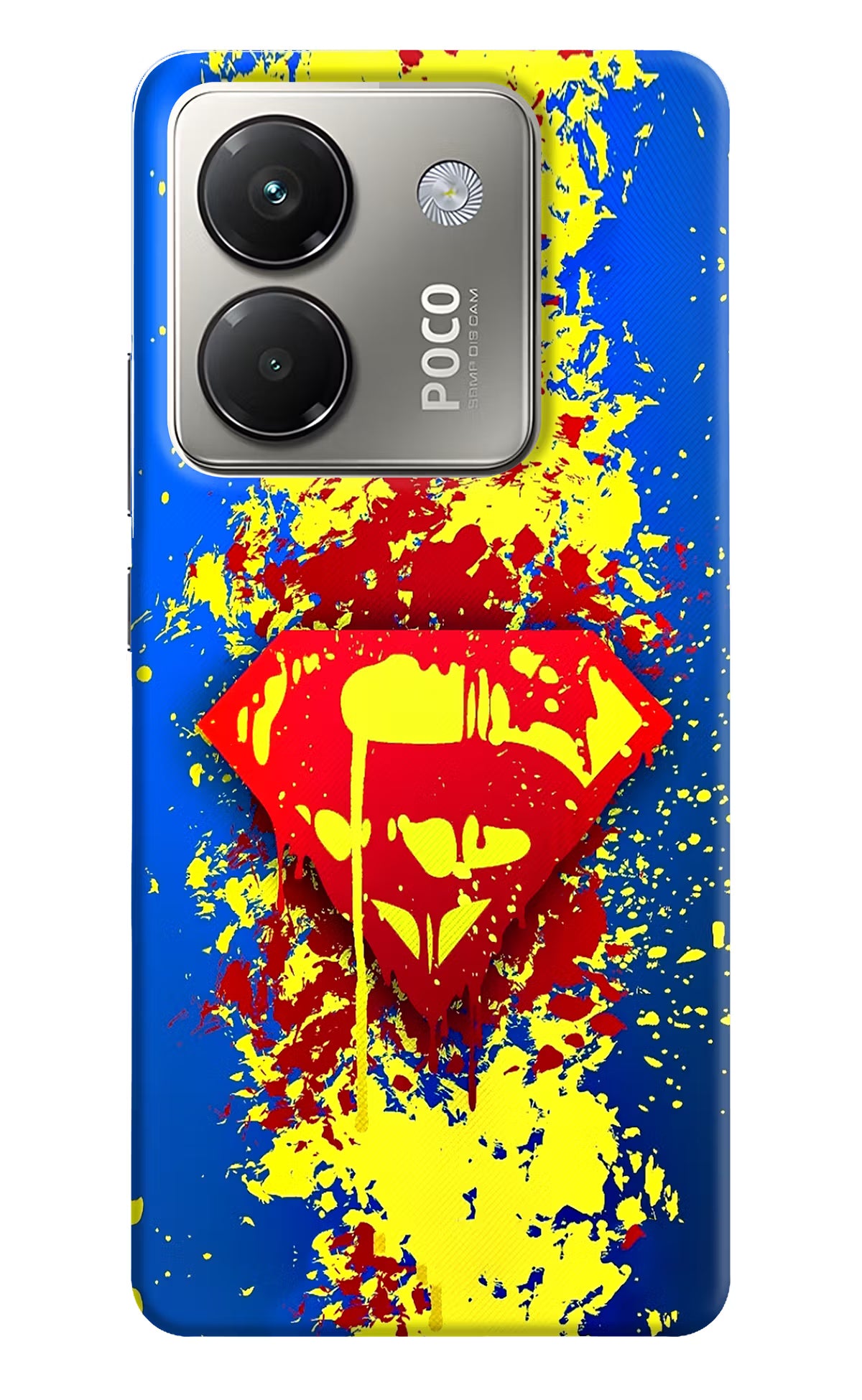 Superman logo Poco M7 Pro 5G Back Cover
