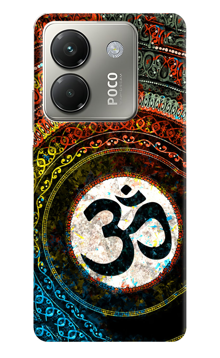 Om Cultural Poco M7 Pro 5G Back Cover, Hard case