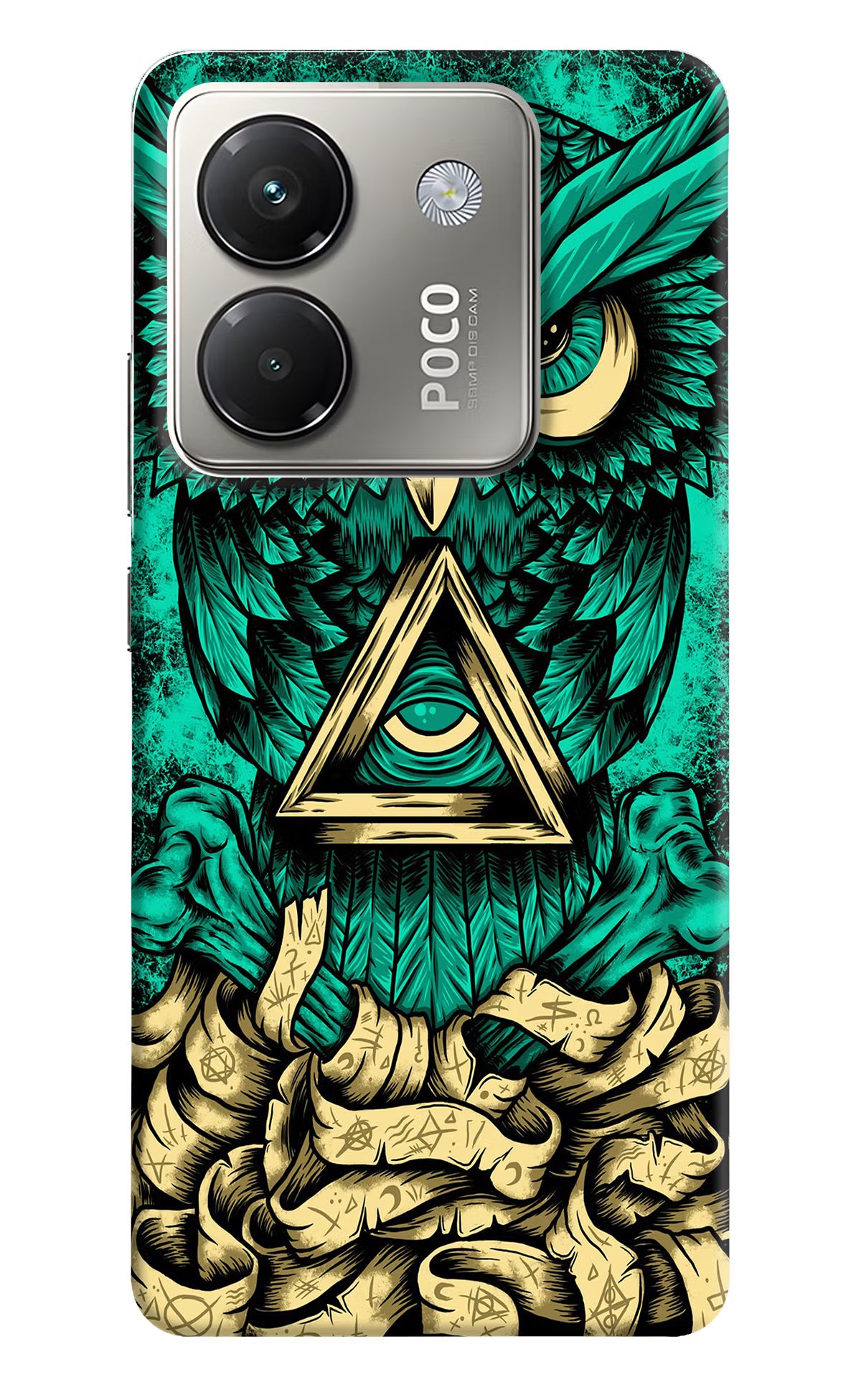 Green Owl Poco M7 Pro 5G Back Cover