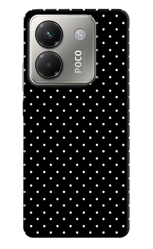 White Dots Poco M7 Pro 5G Back Cover