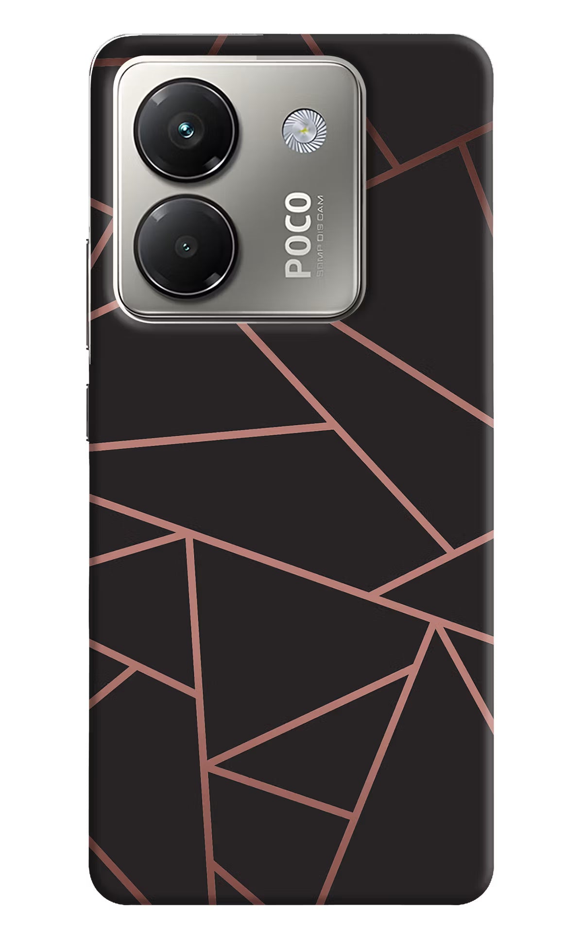 Geometric Pattern Poco M7 Pro 5G Back Cover