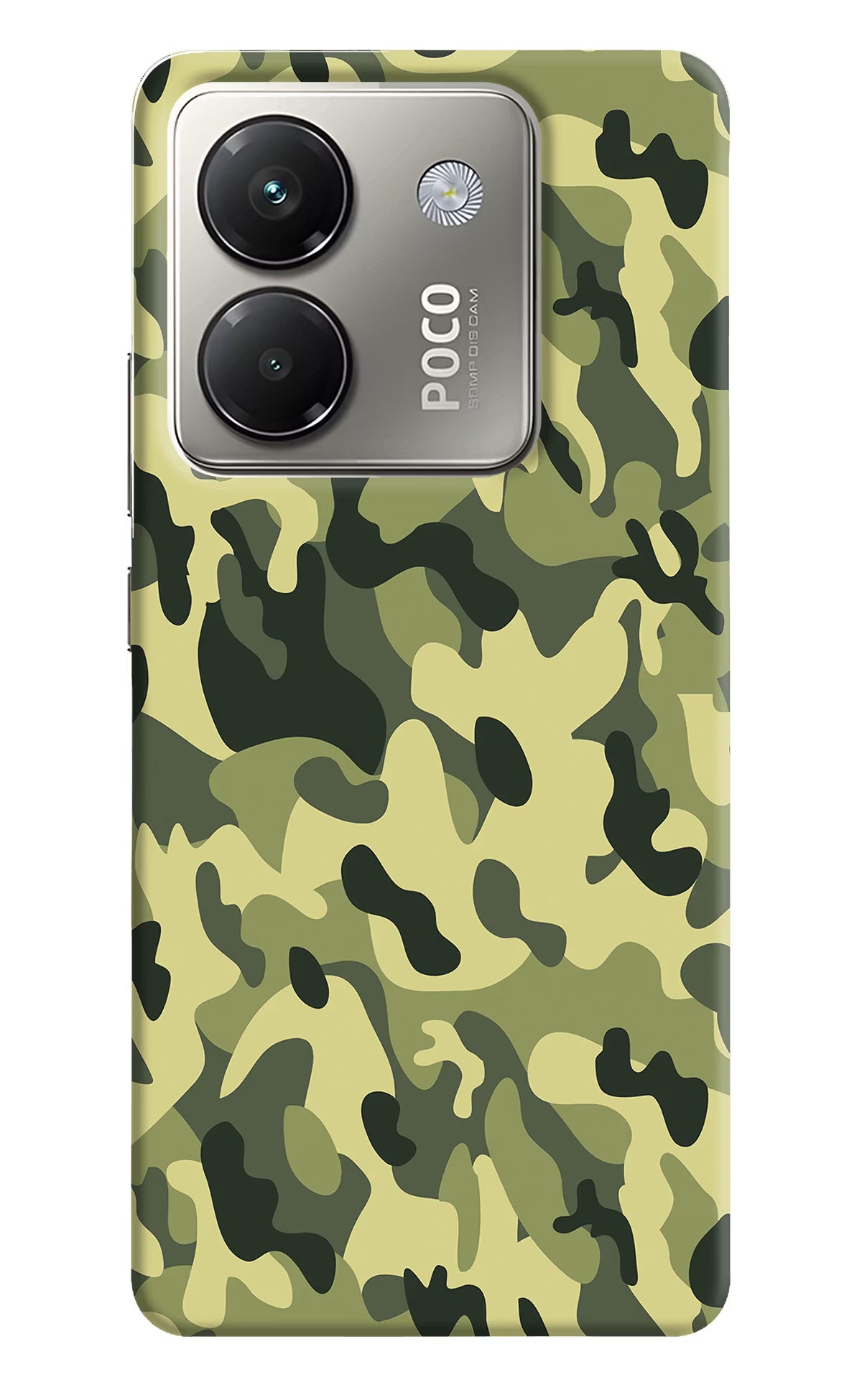 Camouflage Poco M7 Pro 5G Back Cover