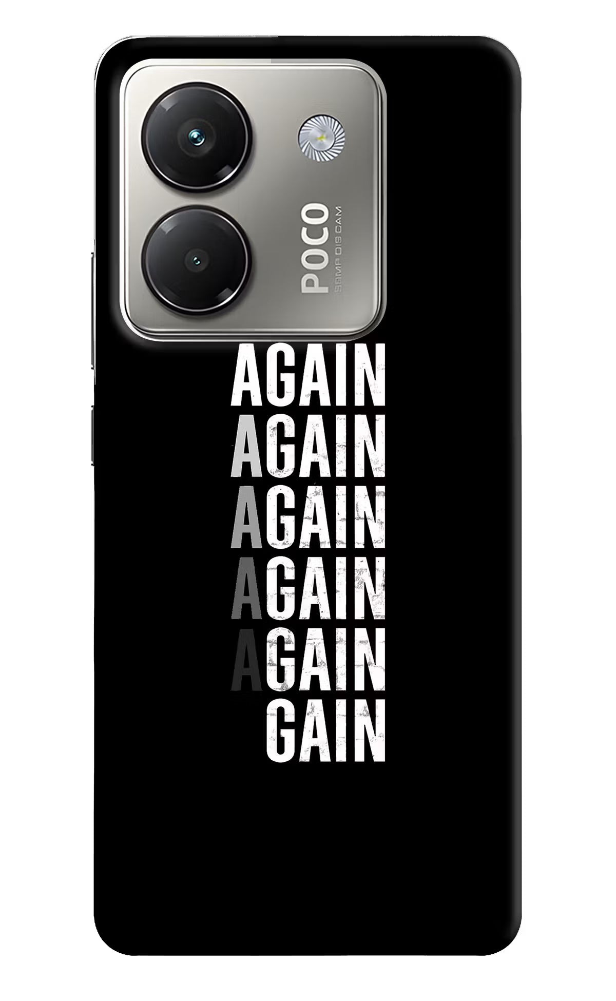 Again Again Gain Poco M7 Pro 5G Back Cover