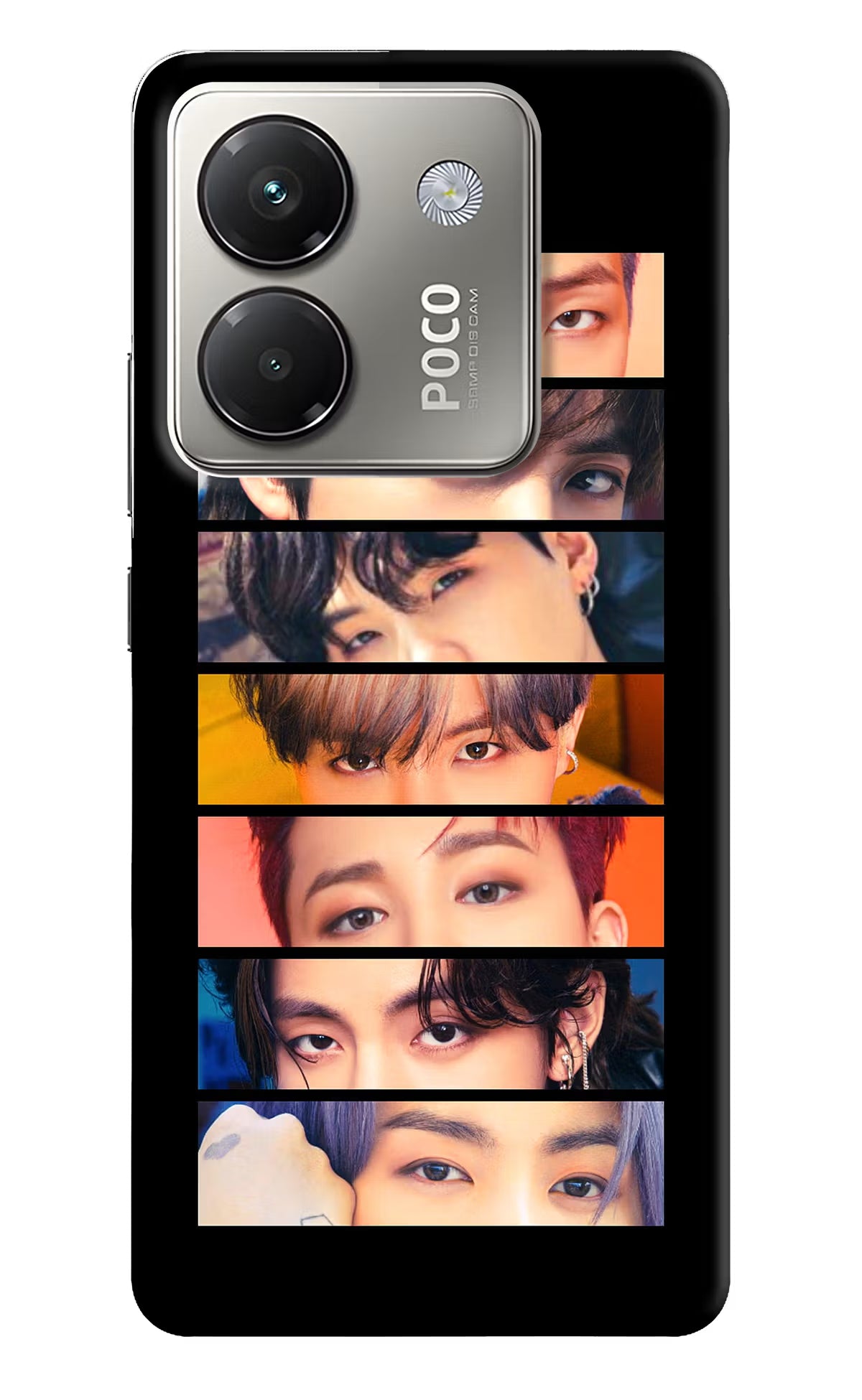 BTS Eyes Poco M7 Pro 5G Back Cover