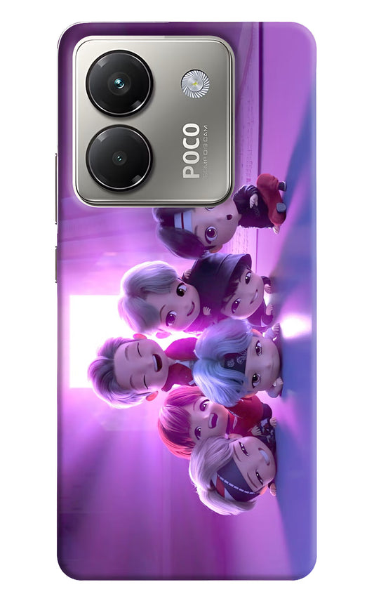 BTS Chibi Poco M7 Pro 5G Back Cover
