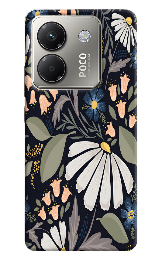Flowers Art Poco M7 Pro 5G Back Cover