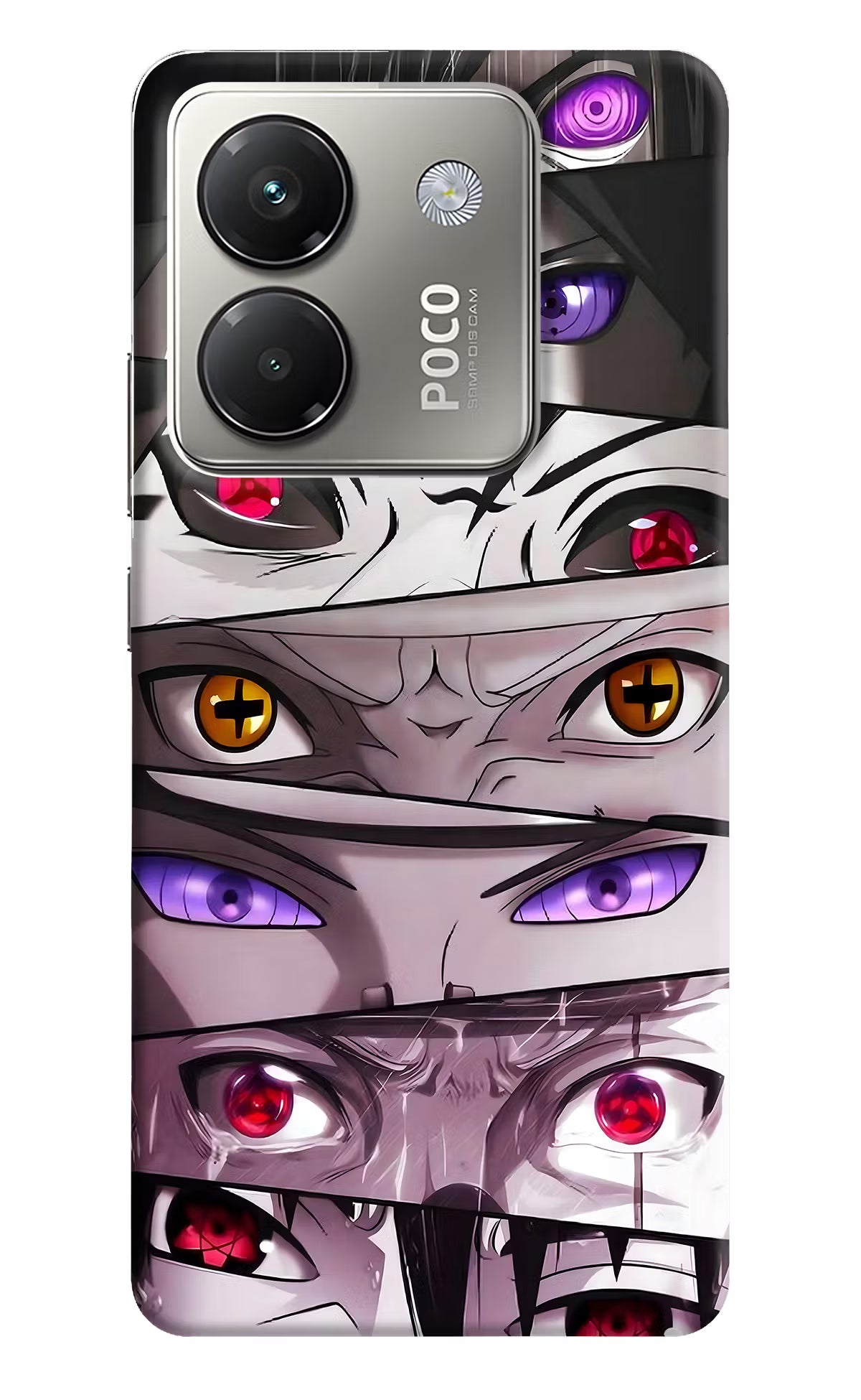 Naruto Anime Poco M7 Pro 5G Back Cover