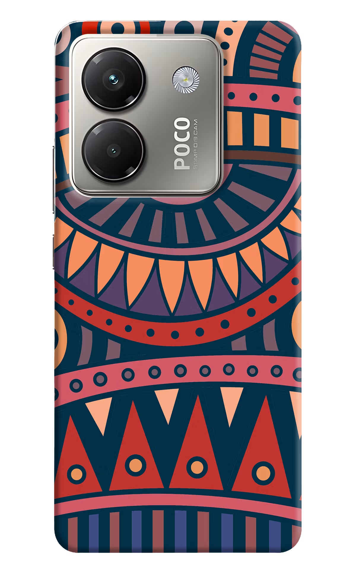 African Culture Design Poco M7 Pro 5G Back Cover