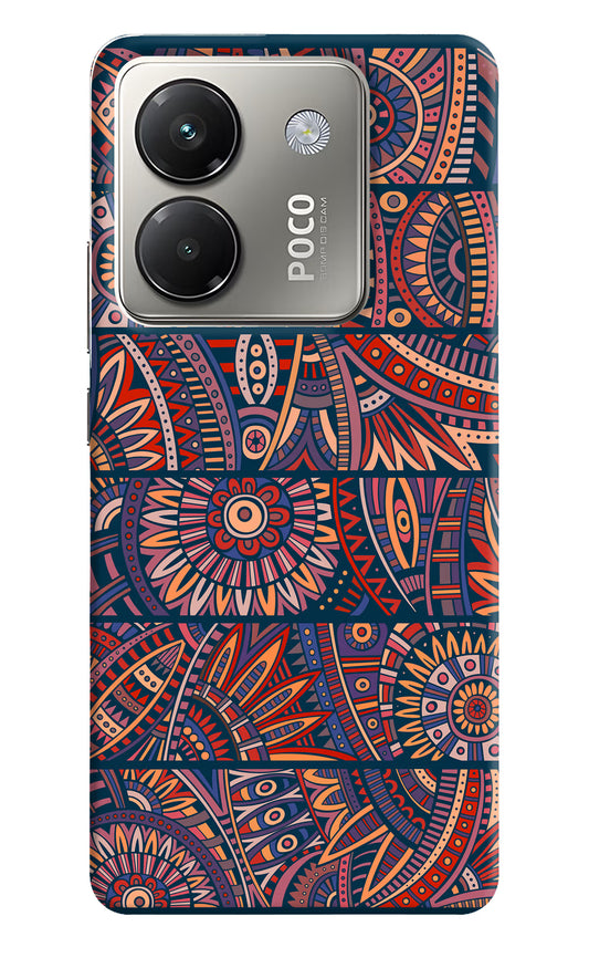 African Culture Design Poco M7 Pro 5G Back Cover