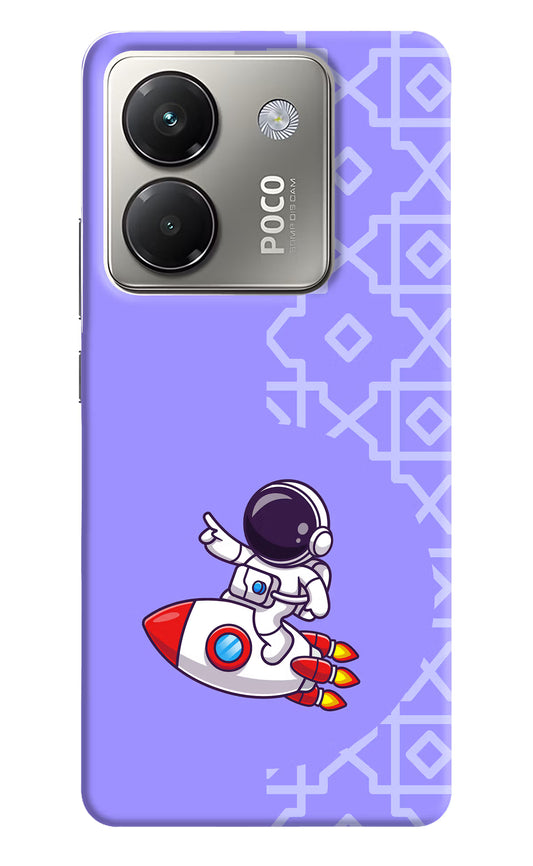 Cute Astronaut Poco M7 Pro 5G Back Cover