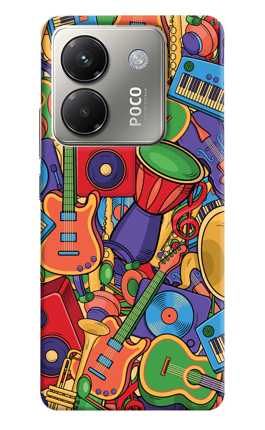 Music Instrument Doodle Poco M7 Pro 5G Back Cover