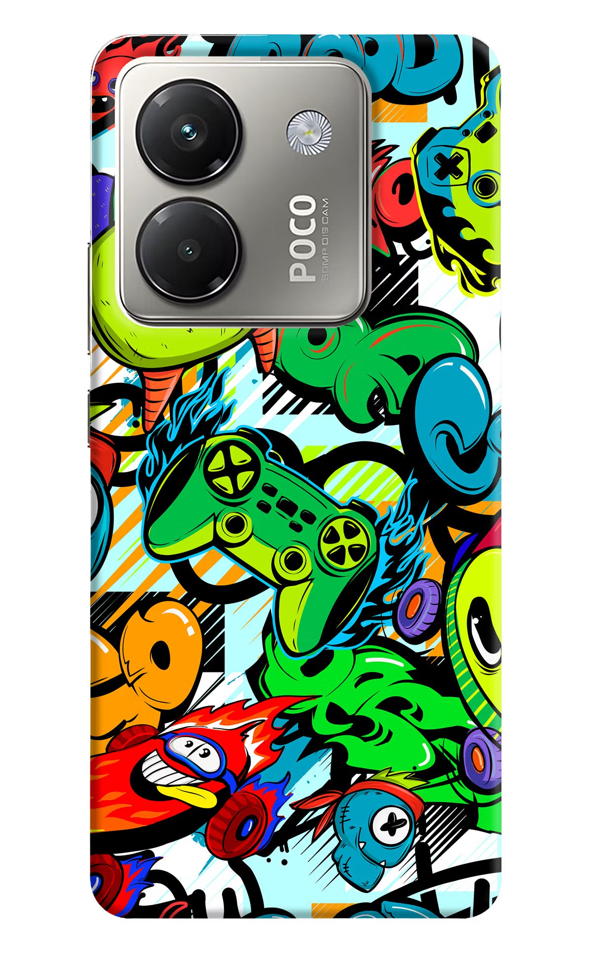 Game Doodle Poco M7 Pro 5G Back Cover