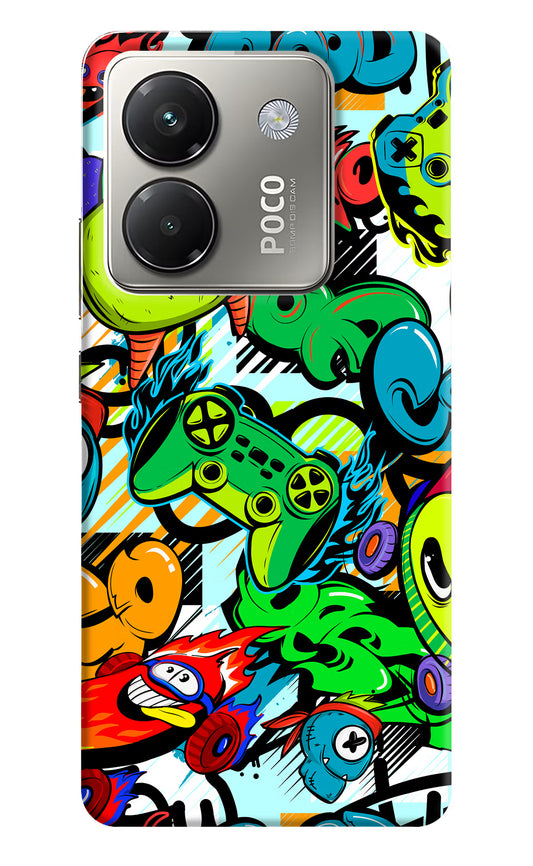 Game Doodle Poco M7 Pro 5G Back Cover