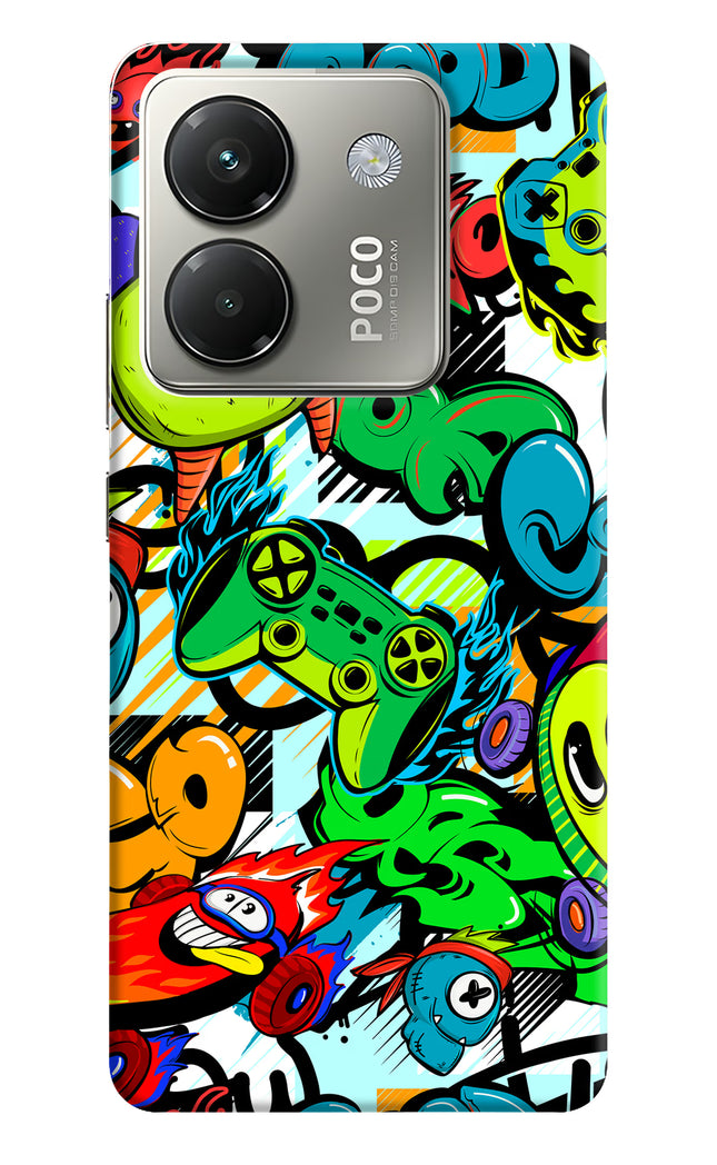 Game Doodle Poco M7 Pro 5G Hard Case Back Cover by Casekaro