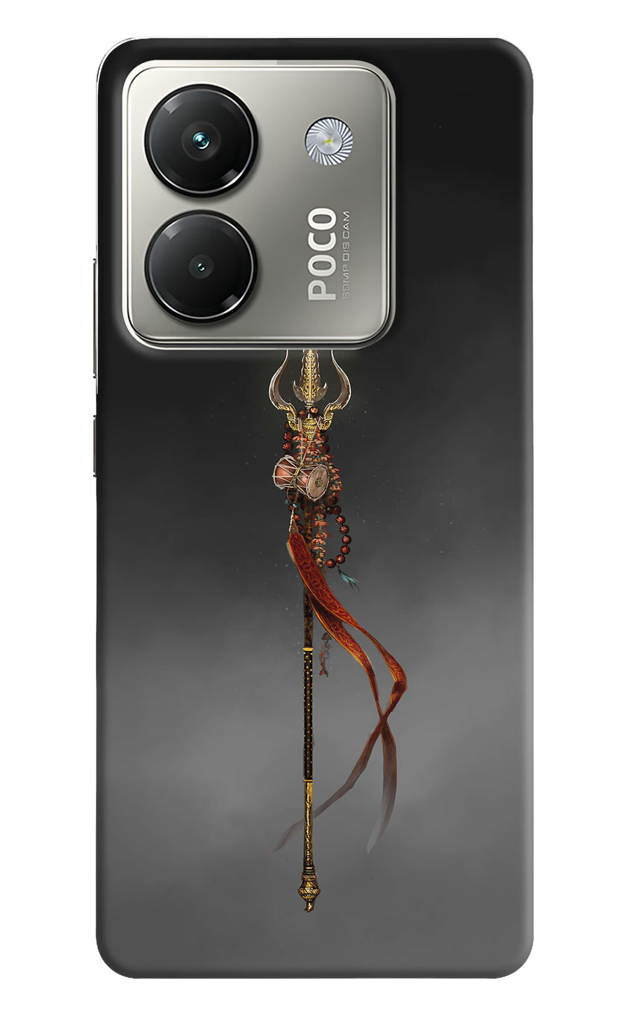 Shiv Trishul Poco M7 Pro 5G Back Cover, Hard case