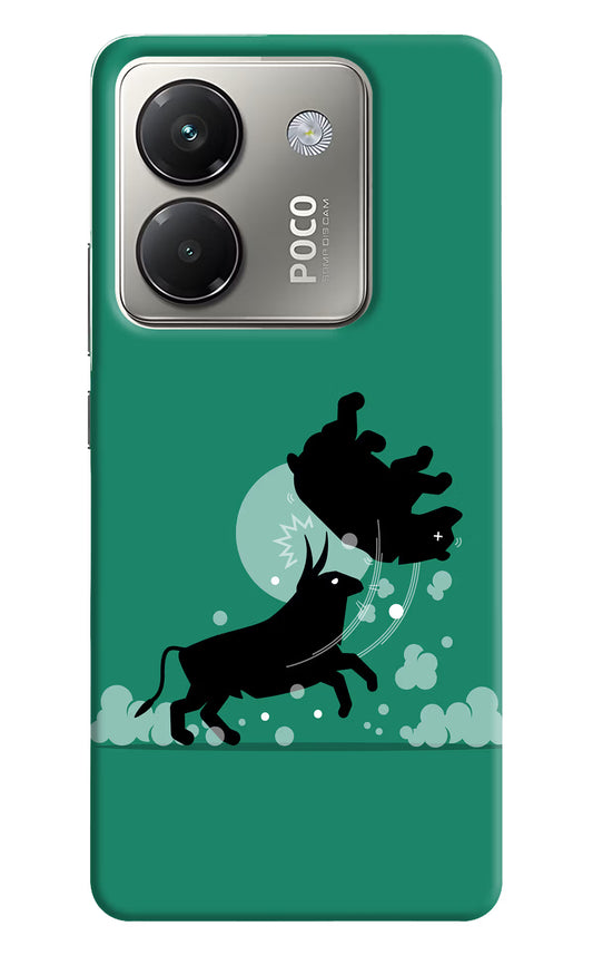 Bull Conqueror Poco M7 Pro 5G Back Cover