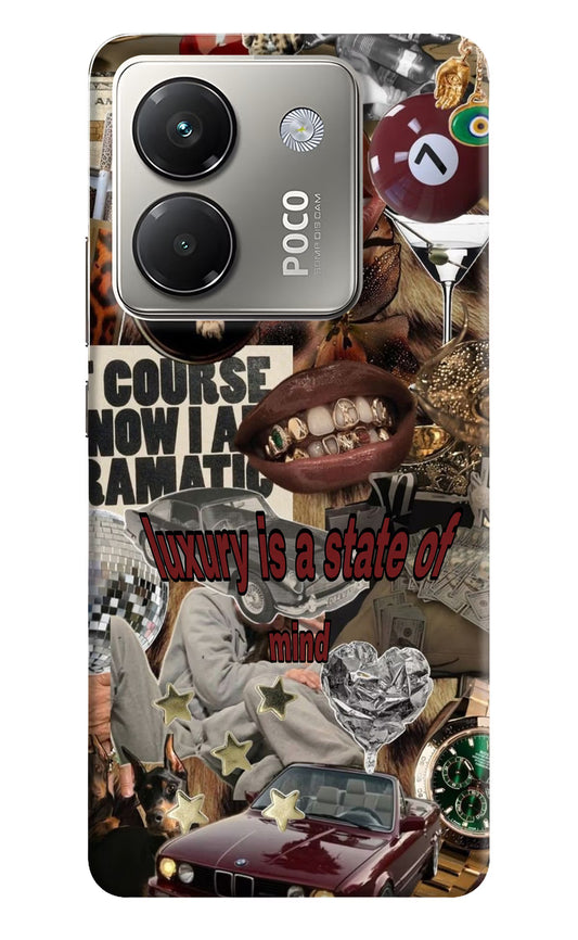 Luxury Poco M7 Pro 5G Back Cover