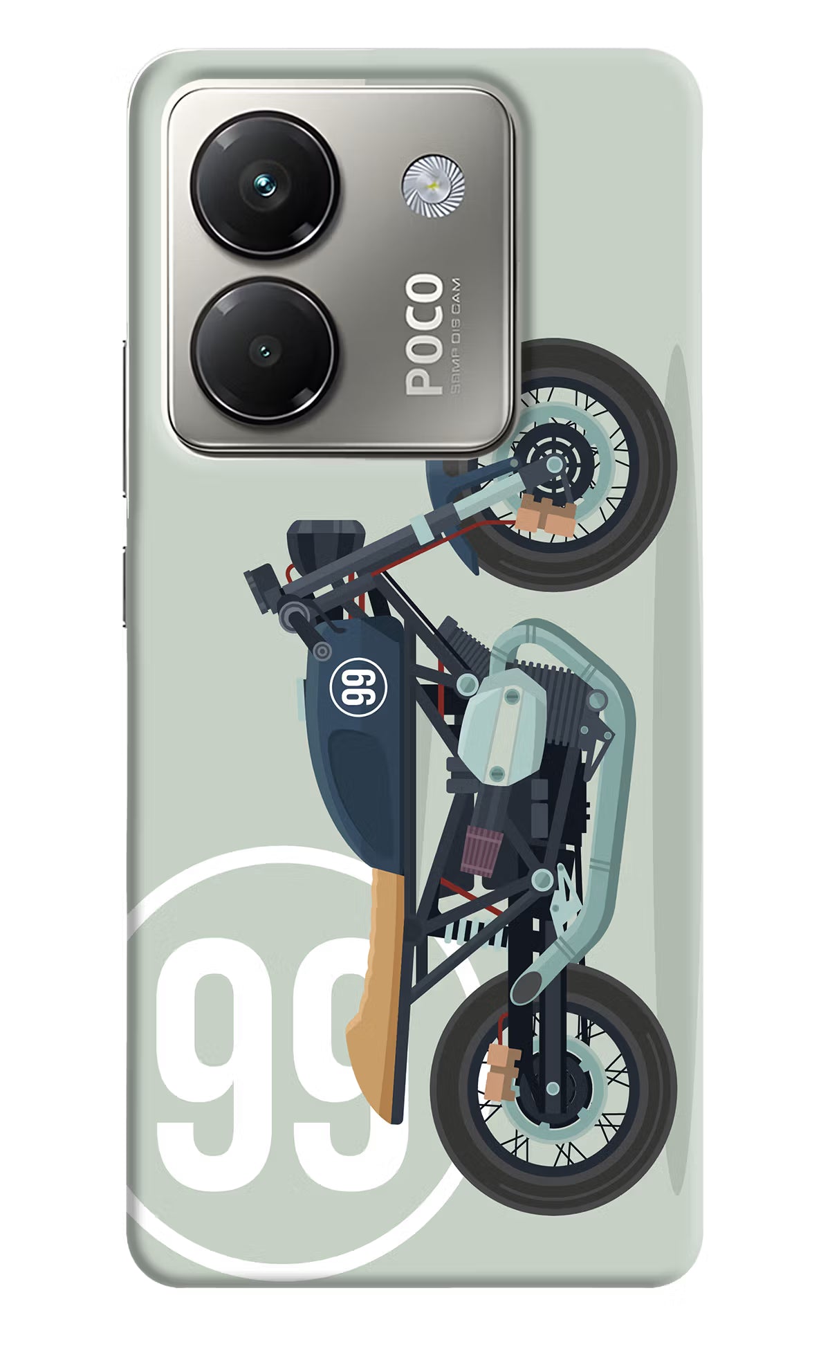 Classic Cafe Racer 99 Poco M7 Pro 5G Back Cover