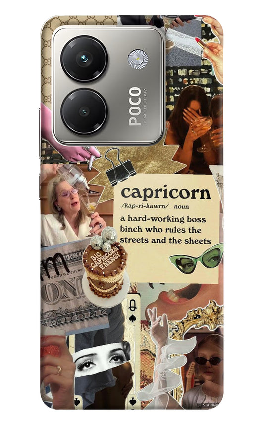 Capricorn Zodiac Poco M7 Pro 5G Back Cover