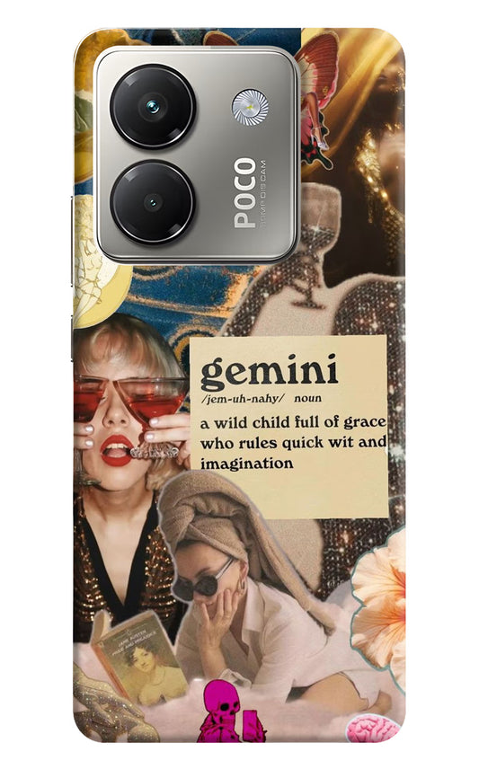 Gemini Zodiac Poco M7 Pro 5G Back Cover