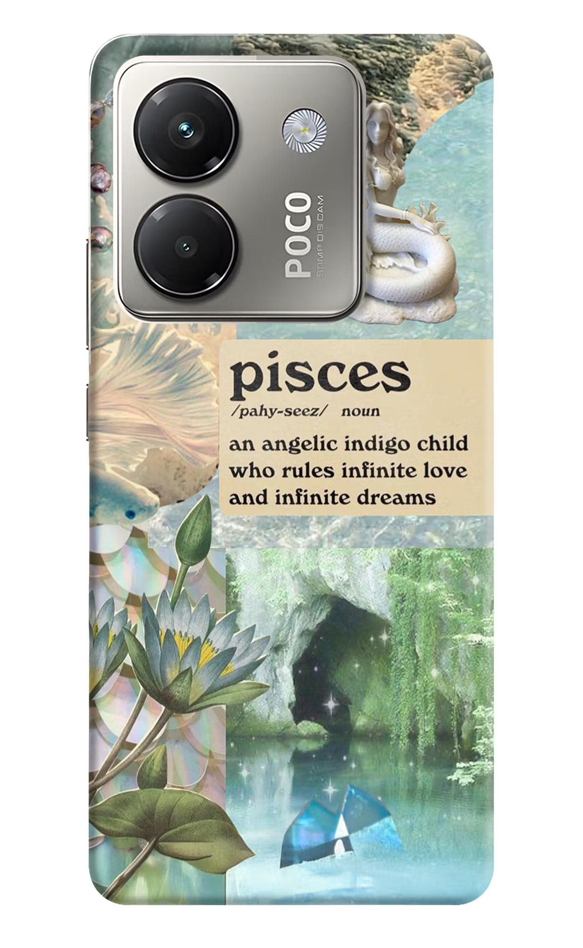 Pisces Zodiac Poco M7 Pro 5G Back Cover
