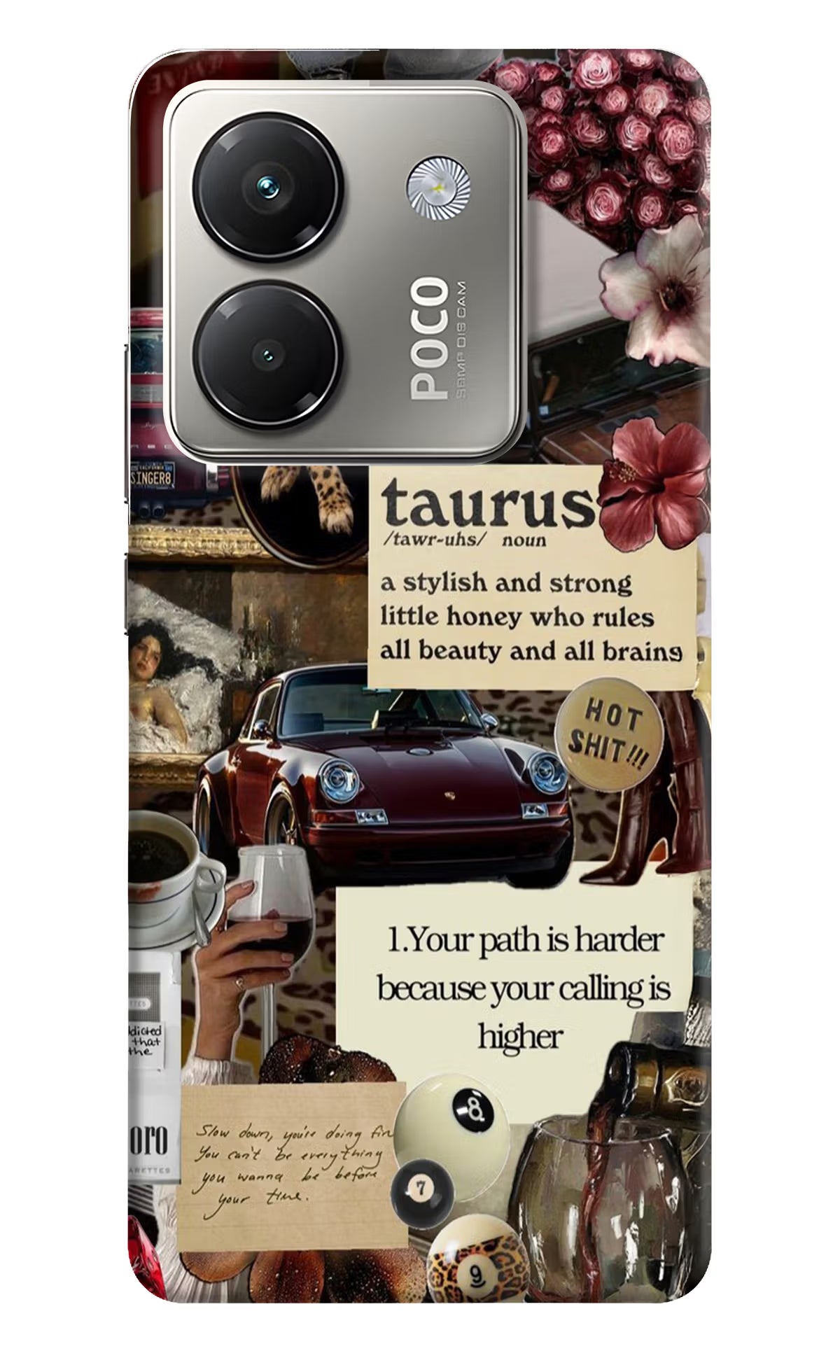 Taurus Zodiac Poco M7 Pro 5G Back Cover