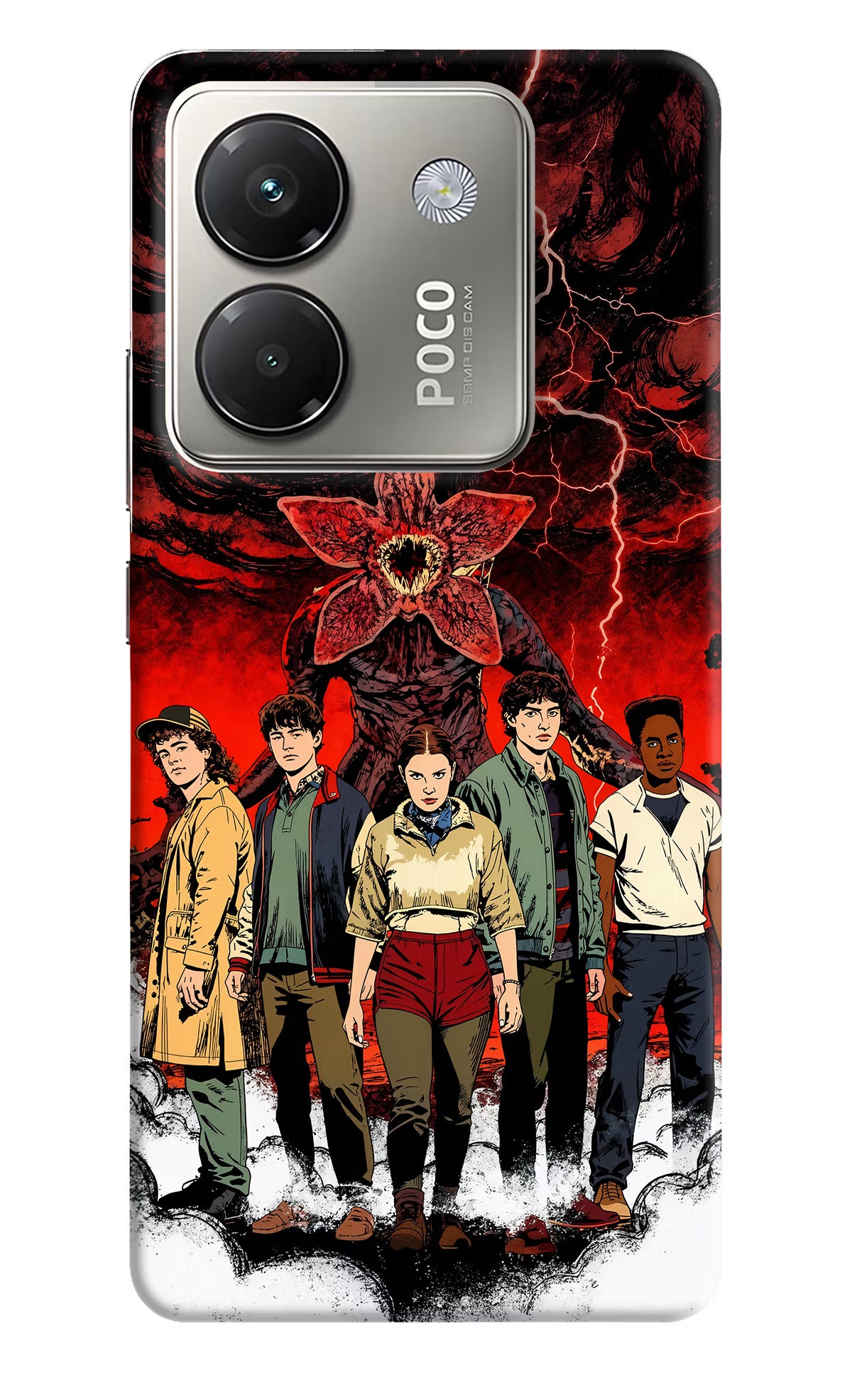 Ordinary Things Characters Poco M7 Pro 5G Hard Case Back Cover by Casekaro