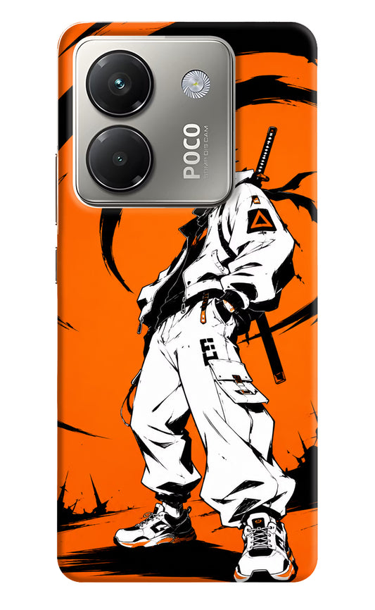 Street Samurai  Poco M7 Pro 5G Hard Case Back Cover by Casekaro