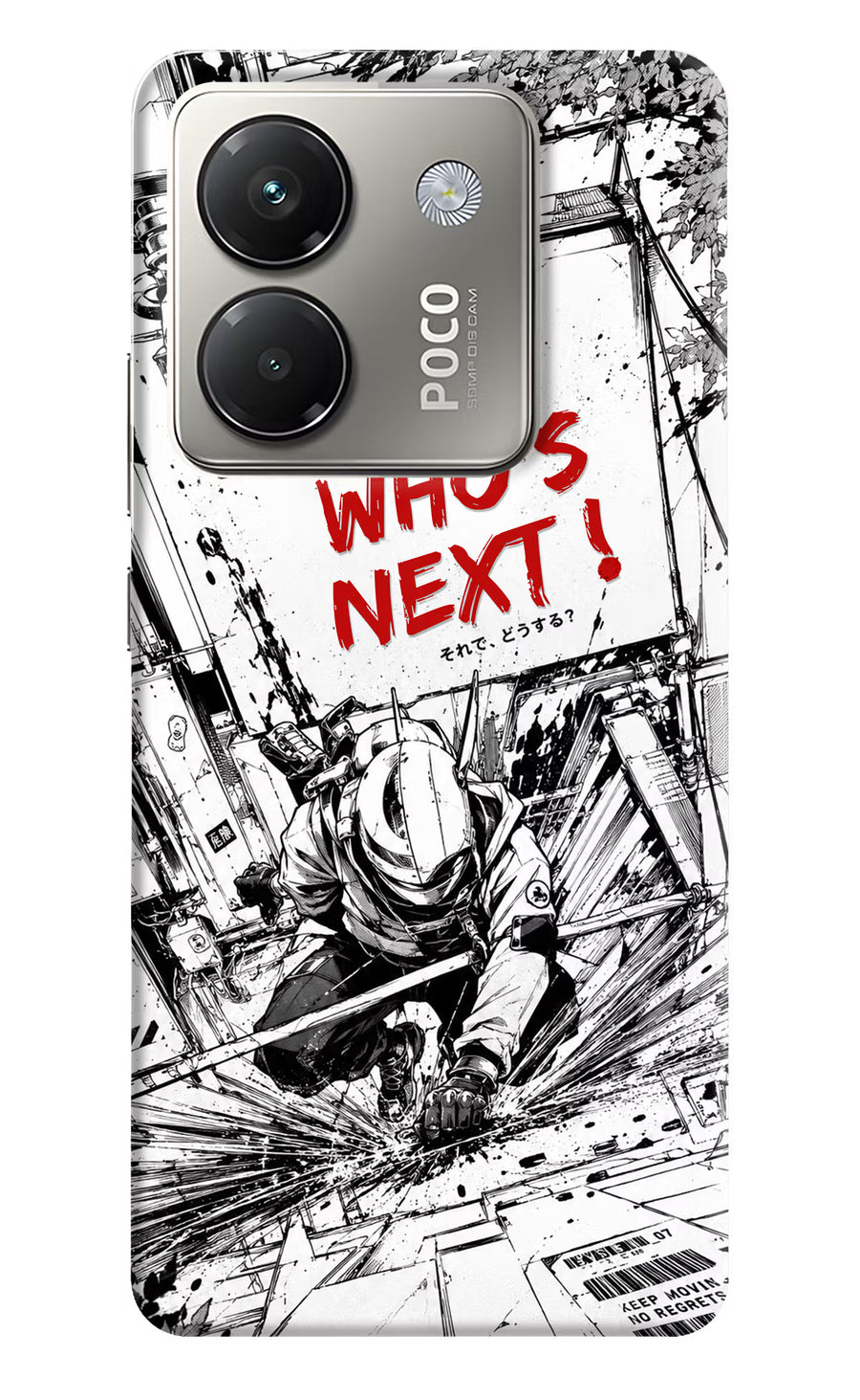 Who's Next Poco M7 Pro 5G Back Cover, Hard case