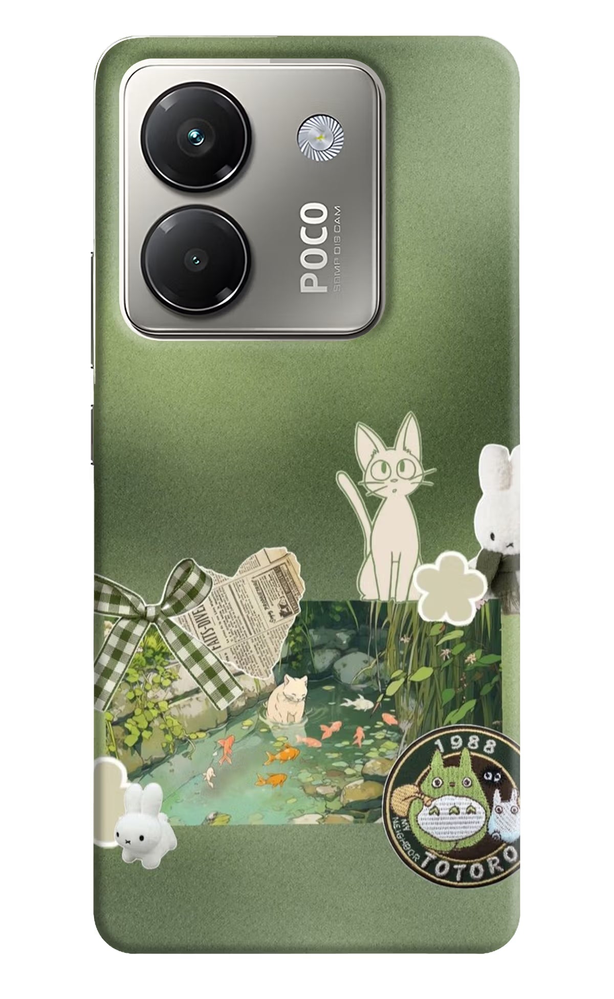 Aesthetic anime Poco M7 Pro 5G Back Cover